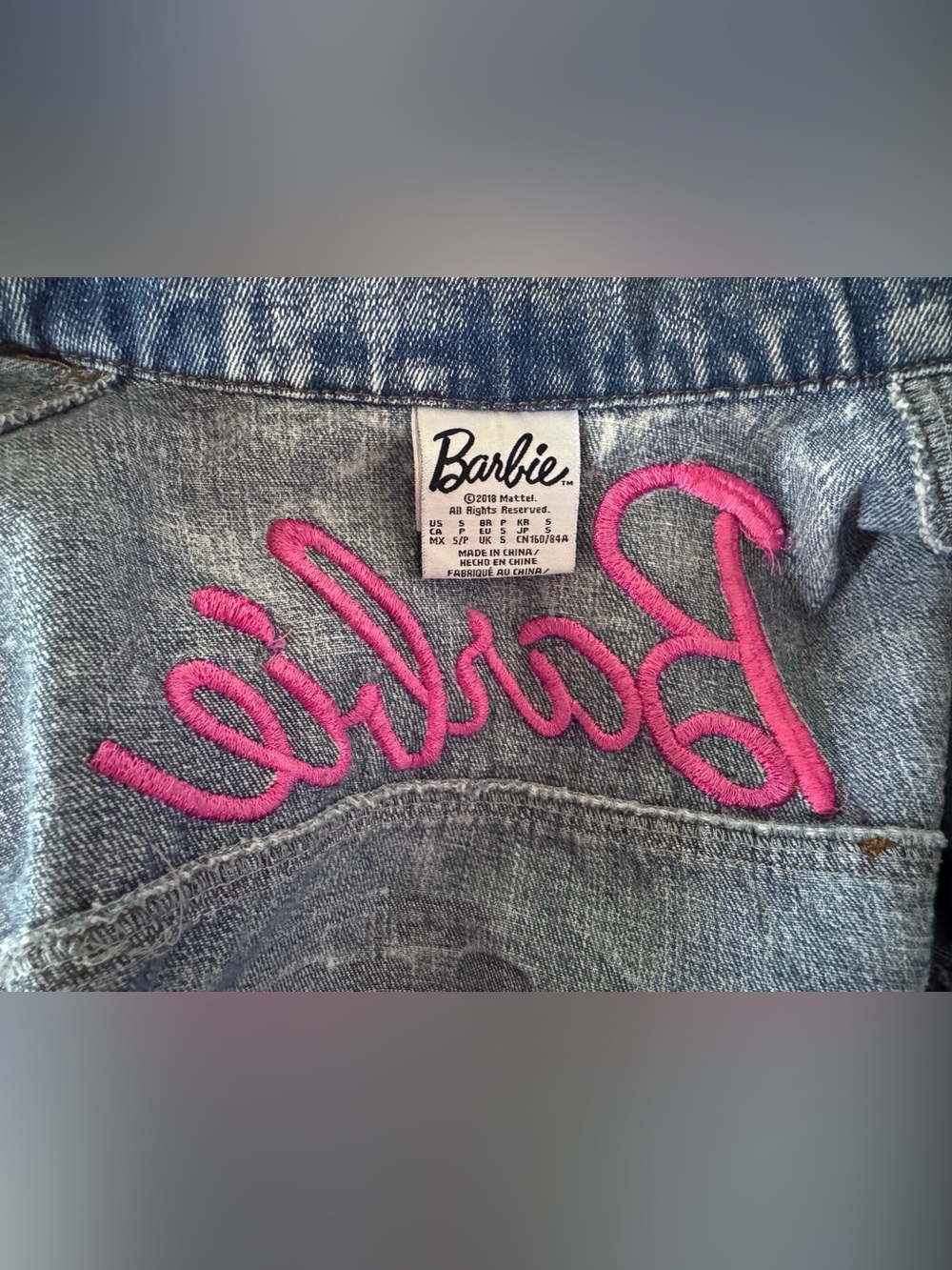 Barbie Denim Jacket - Picture 5 of 5